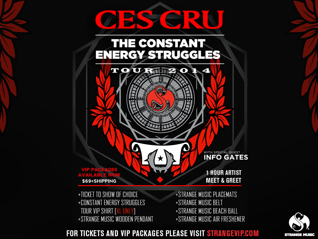 Ces Cru's Constant Energy Struggles Tour 2014