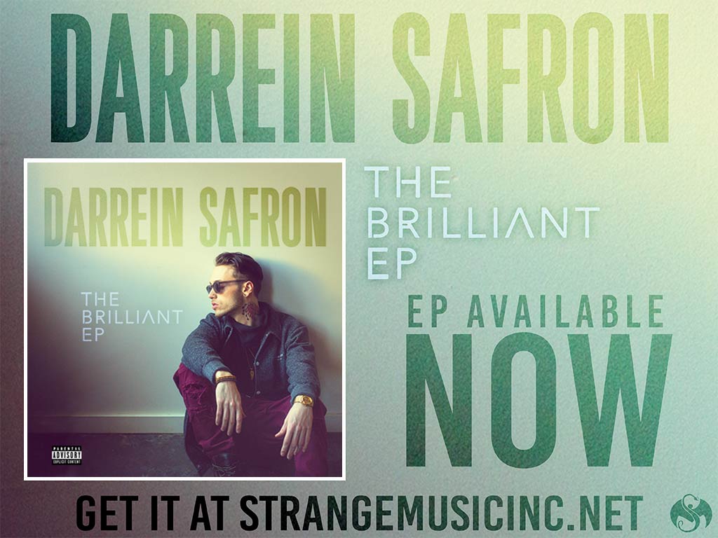 Darrein Saffron - The Brilliant EP - Pre Sale Ship Date 3/11/2016