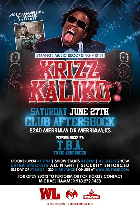 Krizz Kaliko Live 2015