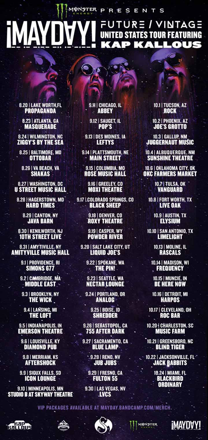 ¡Mayday! Future Vintage United States Tour 
