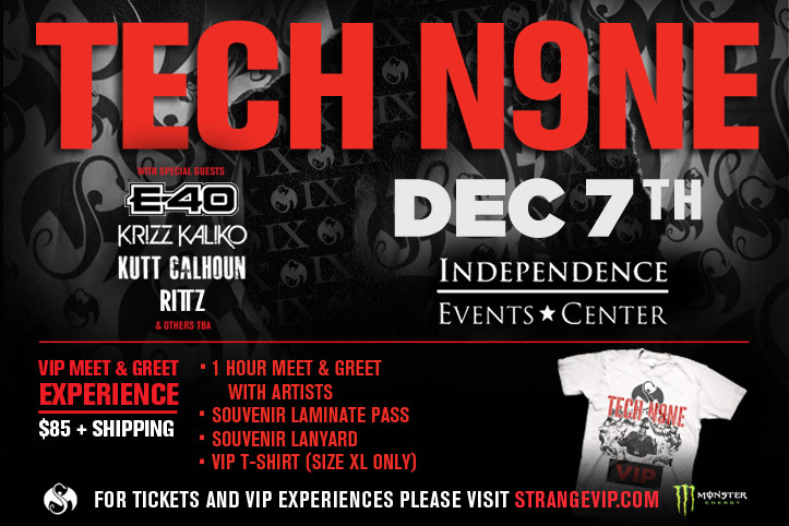 Tech N9ne - The Gift of Rap 2012