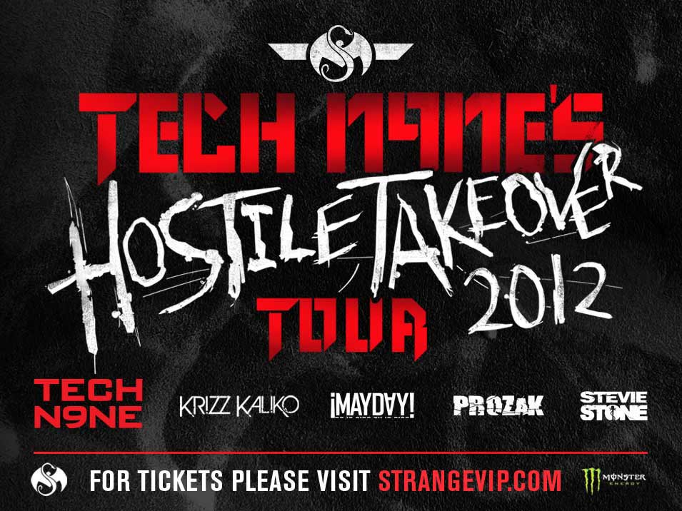Tech N9ne: 2012 Hostile Takeover Tour